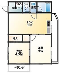 物件画像 新所沢駅 徒歩4分　グリーンヒル新所沢３階