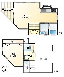 物件画像 売主物件　２００５年築　中新井一丁目戸建　１LDK