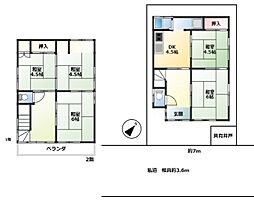 物件画像 売主物件　練馬区 大泉町２丁目 2階建 ５ＤＫ