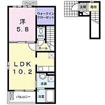 サザンヒルズ・Ｔ 202 ｜ 青森県八戸市大字白銀町字南ケ丘（賃貸アパート1LDK・2階・43.80㎡） その2