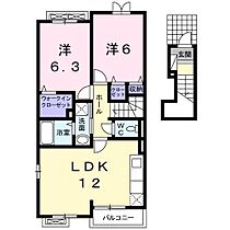 サンリットネアII 205 ｜ 青森県八戸市大字糠塚字五郎兵衛前（賃貸アパート2LDK・2階・57.76㎡） その2