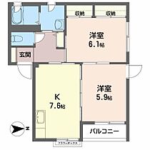 アーバンストリートＢ 102 ｜ 青森県八戸市南類家5丁目（賃貸アパート2K・1階・49.30㎡） その2