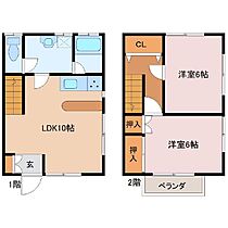 ツインハイツ小沢I A ｜ 千葉県いすみ市小沢（賃貸アパート2LDK・1階・57.96㎡） その1