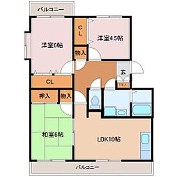 ルネス港南台五番館 3階3LDKの間取り