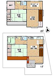 調布市小島3丁目 3SLDKの間取り