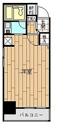 エクセランス梅田西 1Kの間取図画像