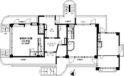 コスモ川崎駅前通の間取図画像