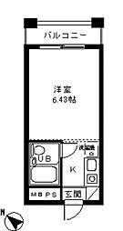 間取図画像 ワンルーム