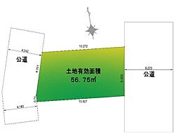 物件画像 北区豊島7丁目土地(建築条件なし)