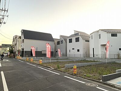 外観：敷地面積22．78坪。建築条件はございません、お好きなハウスメーカー様でご建築いただけます