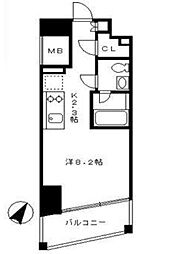 セルフィスタ渋谷 214 2階ワンルームのリビング/ダイニング