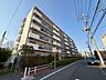 外観：高台の角地に佇むマンション外観！「徳丸小学校」学区域、西台４丁目！駅まで平坦な道のり！