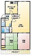 和歌山県和歌山市築港5丁目（賃貸マンション2LDK・3階・62.42㎡） その2