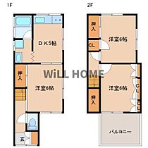 和歌山県和歌山市三葛124-15（賃貸一戸建3DK・1階・59.67㎡） その2