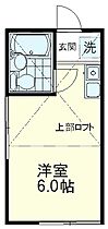 東京都国分寺市東恋ヶ窪4丁目22-3（賃貸アパート1R・1階・12.25㎡） その2