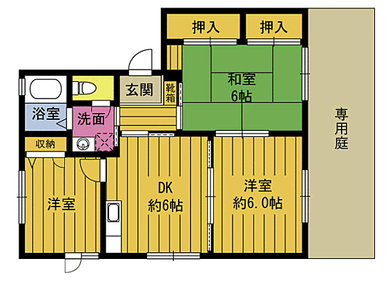 大観山ハイツ_間取り_0