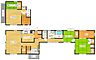 間取り：【建物間取図】南西側幅員約7.9mの公道に約7.7m接します。