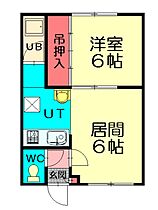 マンションウィング １ ｜ 北海道富良野市朝日町（賃貸アパート1LDK・1階・28.98㎡） その2