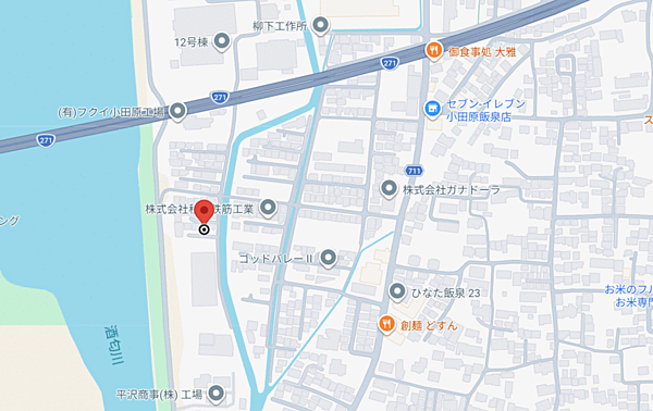 地図を拡大表示