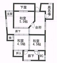 大分市大字佐賀関 3Kの間取り