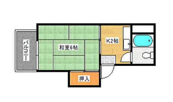 広島県広島市東区矢賀新町１丁目(賃貸マンション1K・3階・17.68㎡)の写真 その2