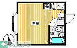 ステラ17 ワンルームの間取図画像