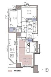 ディームス横濱青木町 2階2LDKの間取り