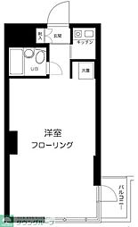 ライオンズプラザ横浜戸部 ワンルームの間取図画像