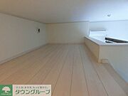 大型ロフトは寝室にできるほどの広さがあります！