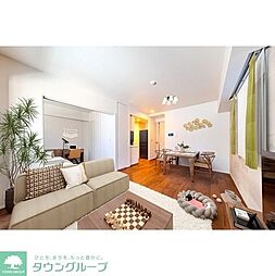 コンフォリア・リヴ八坂富士見 4階3LDKのリビング/ダイニング