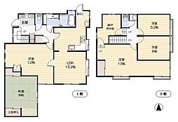西東京市新町5丁目戸建 1階5SLDKの間取り