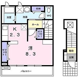 間取図画像 ワンルーム