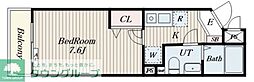 プライムアーバン西荻窪 1Kの間取図画像