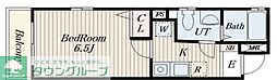 プライムアーバン西荻窪 1Kの間取図画像