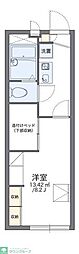 レオパレスSirHouse 1Kの間取図画像
