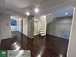 JR山手線 目黒駅 徒歩10分の賃貸マンション 1階2LDKのリビング/ダイニング