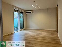 東急田園都市線 桜新町駅 徒歩7分の賃貸マンション 1階1LDKのリビング/ダイニング