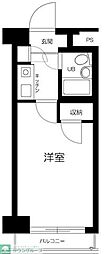ダイホープラザ幡ヶ谷 1Kの間取図画像