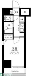 ステージファースト代々木公園 1Kの間取図画像