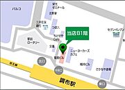 調布駅すぐそば