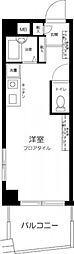スターハイツ高円寺 ワンルームの間取図画像
