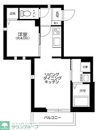 JR京浜東北・根岸線 東十条駅 徒歩5分の賃貸アパート 1階1LDKの間取り