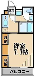 JR京浜東北・根岸線 赤羽駅 徒歩13分の賃貸アパート 2階1Kの間取り