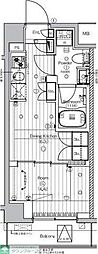 PREMIUM CUBE 王子神谷 1DKの間取図画像