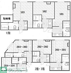 MILKOCOテラス西川口 1Kの間取図画像
