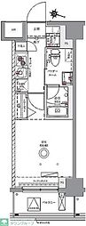 川口市西青木3丁目マンション 1Kの間取図画像