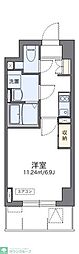 レオネクストウィスタリア3 1Kの間取図画像