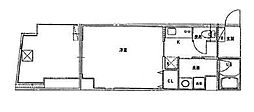 ノーブルガーデン駒込 1Kの間取図画像