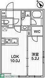 ラヴィエール滝野川 1LDKの間取図画像