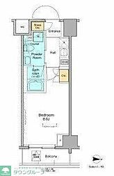 プラウドフラット本所吾妻橋 3階1Kの間取り